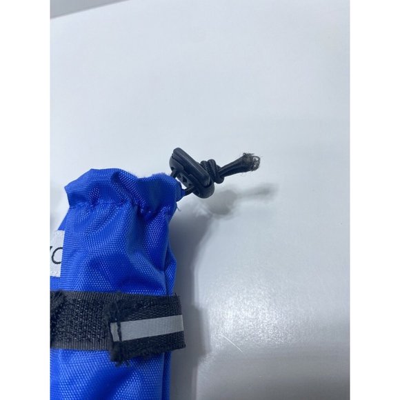 Xs Waterproof Boots/shoes For Small Dogs Xs Blue Hook & Loop Straps - Picture 3 of 7